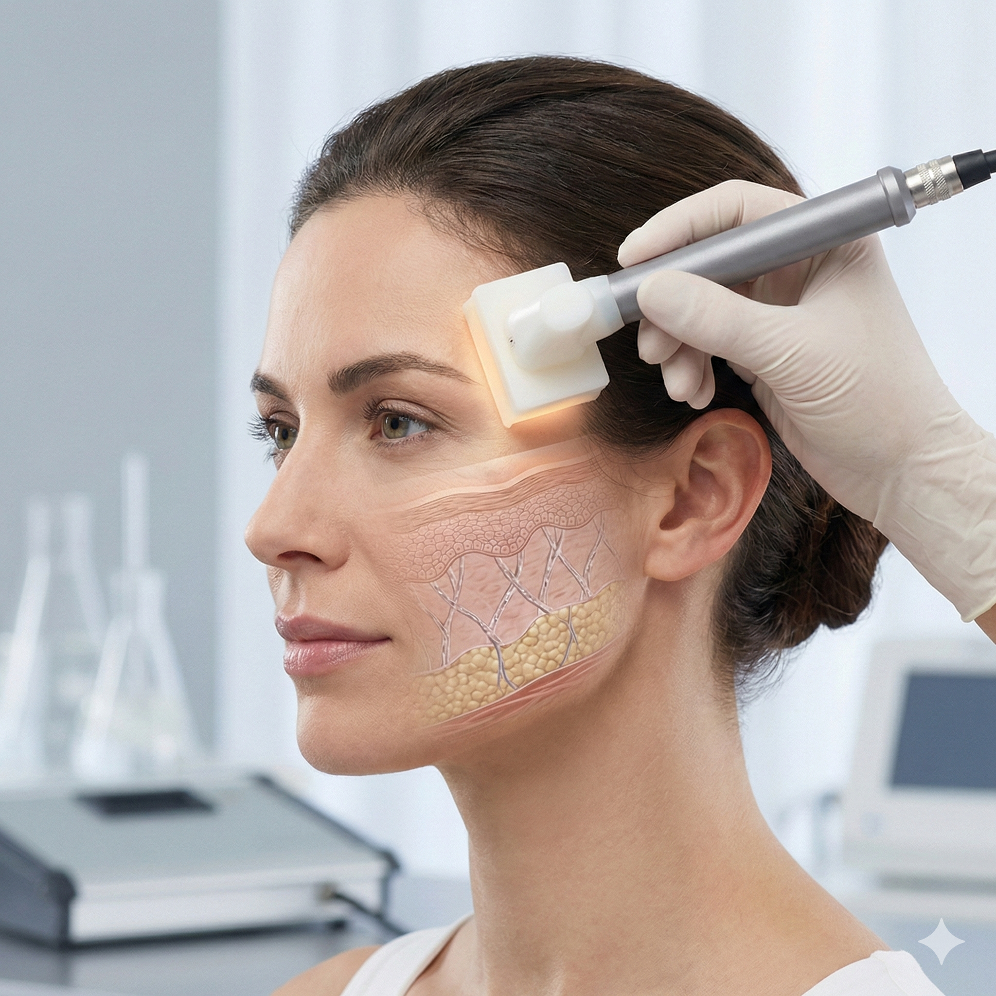 Cold plasma therapy with deep action